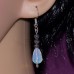 Opal And Silver Hematite Earrings