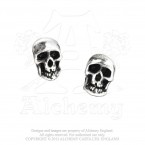 Death Studs Earrings (Pair)