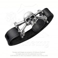 Skull 'n' Bones Strap Bracelet