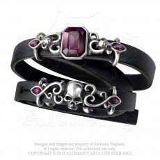 Pirate Princess Leather Strap Bracelet