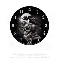 Poe's Raven Clock