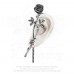 Chained Love Rose Earwrap