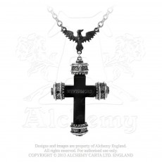 Nevermore Cross Pendant